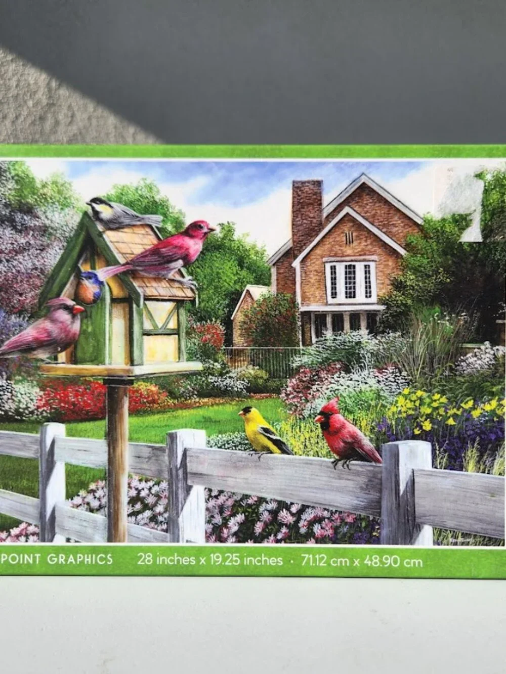 Feathers and Flowers 1000 Piece Jigsaw Puzzle Kevin Daniel Wild Birds Puzzle wit